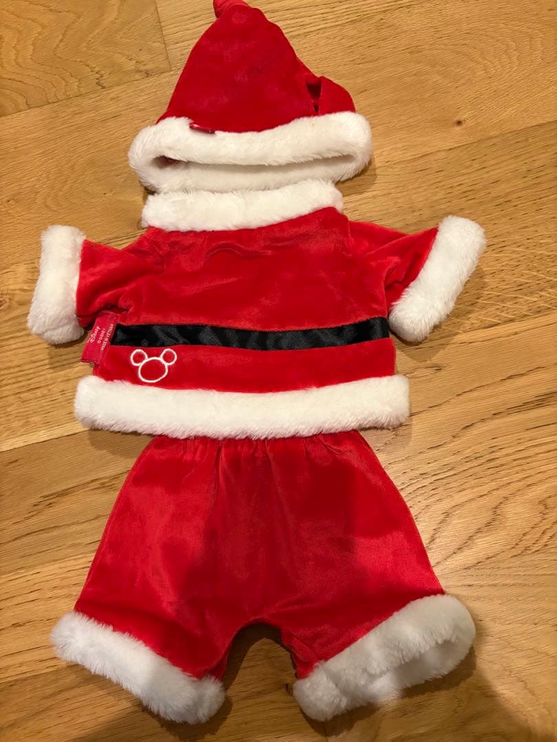 WDW ダッフィーコスチューム　サンタ