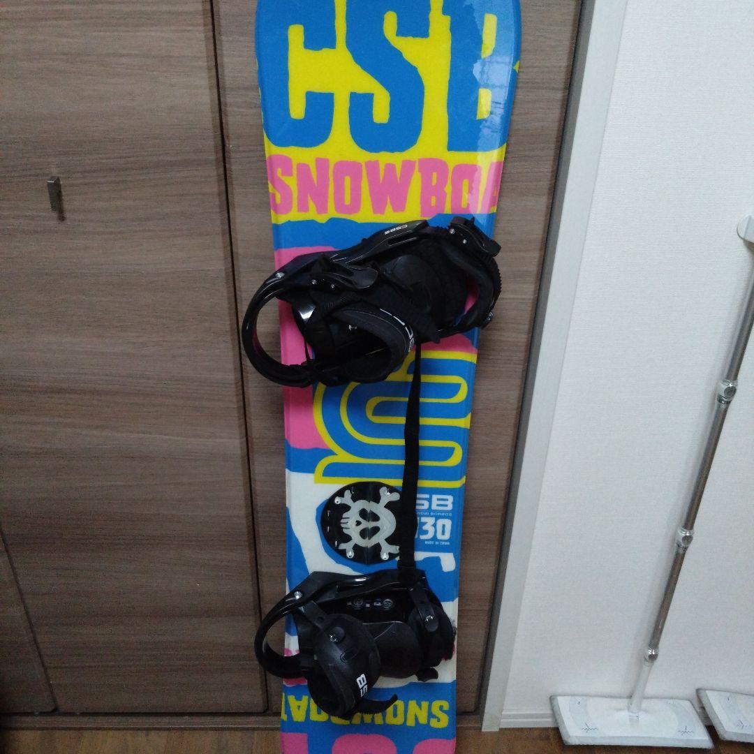 スノーボード ❄ビンディング付きセットです
