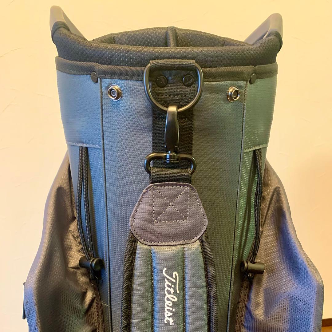 ★良品 タイトリスト TITLEIST カート14キャディバッググレー