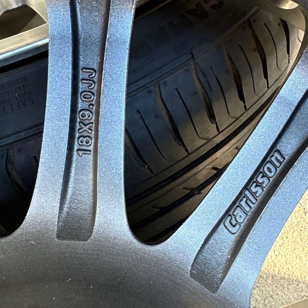 【。さん専用】　カールソンCR1/11 18インチ アルミホイールセット