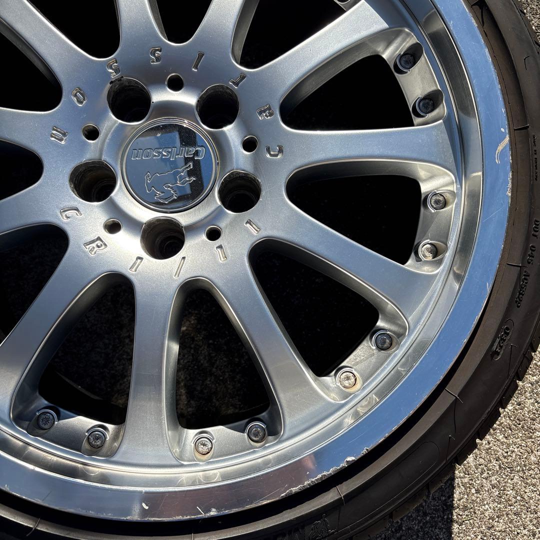 【。さん専用】　カールソンCR1/11 18インチ アルミホイールセット