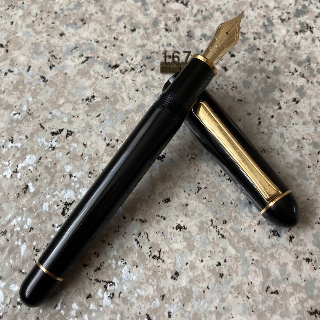 #167 オーバーホール済み 万年筆 PLATINUMプラチナ 3776 14k