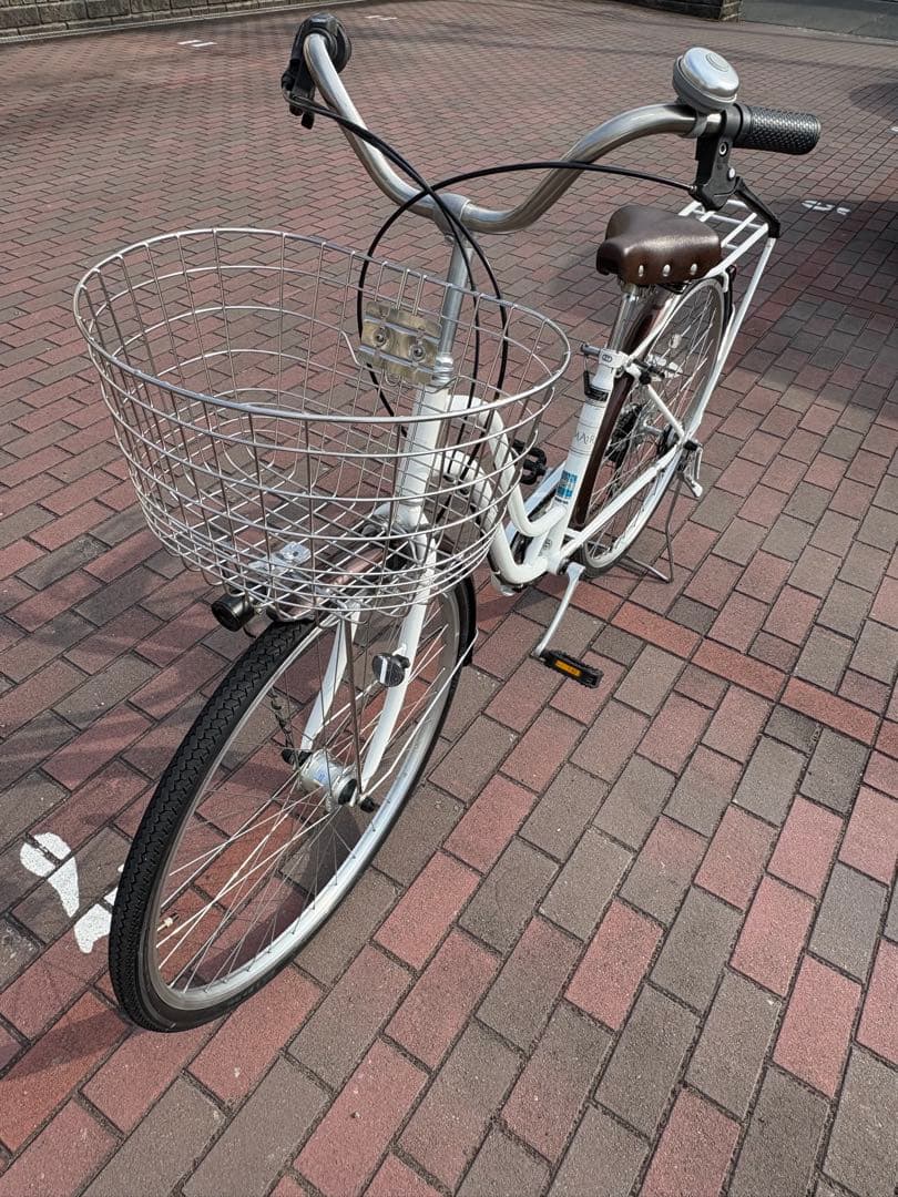 前籠/後子供載せ仕様・ママ(パパ)チャリ(27㌅)配達でもお引き取りでも可能です