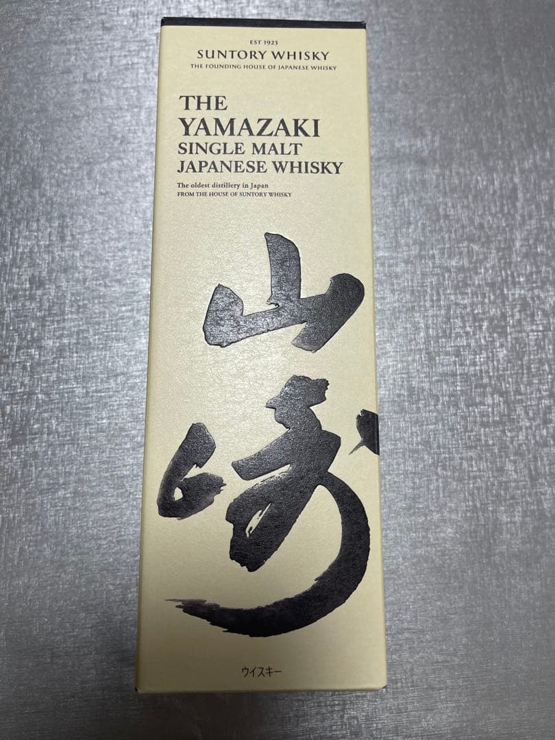 ウイスキー THE YAMAZAKI SINGLE MALT JAPANESE WHISKY