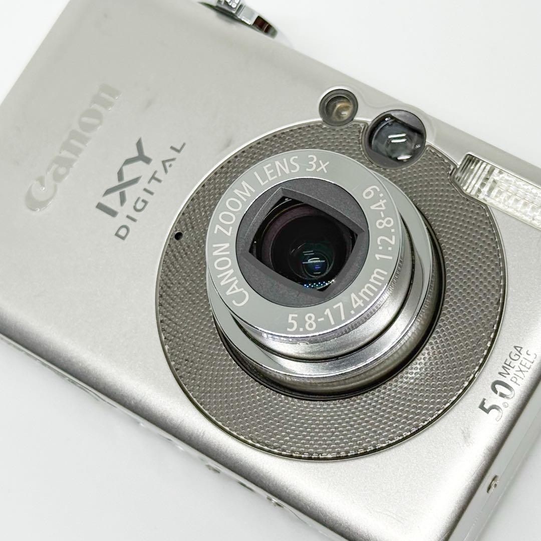 CANON IXY DIGITAL 55 シルバー キヤノン コンデジ