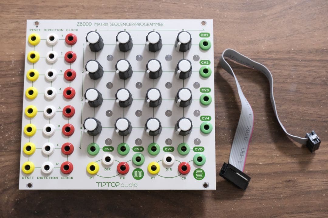 tiptop audio z8000 モジュラーシンセ シーケンサー