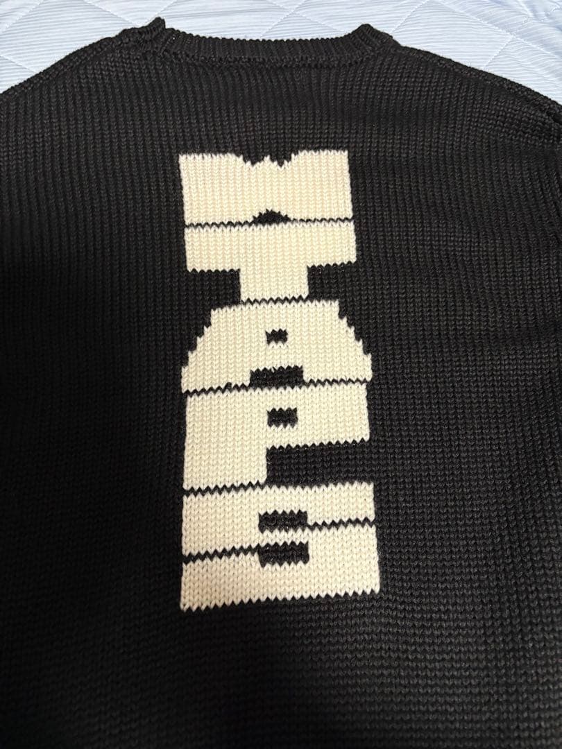 トップス wtaps CREW NECK CRE SWEATER POLY BLACK