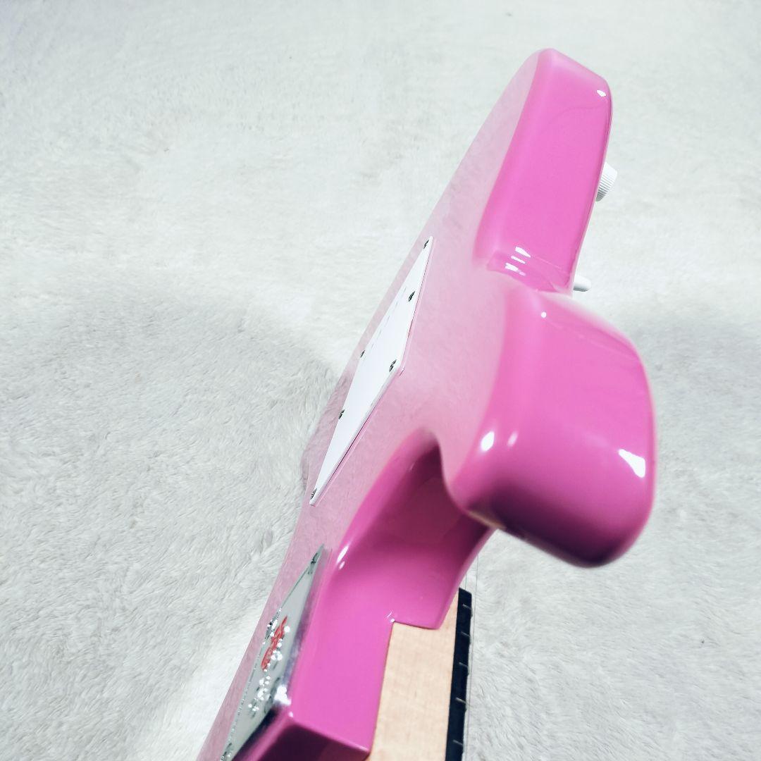 【美品】GYPSYROSE ジプシーローズ エレキギター　ピンク　ラメ入り