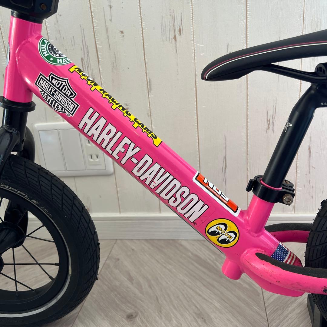 ストライダー　ハーレーダビッドソン コラボ　ピンク STRIDER 希