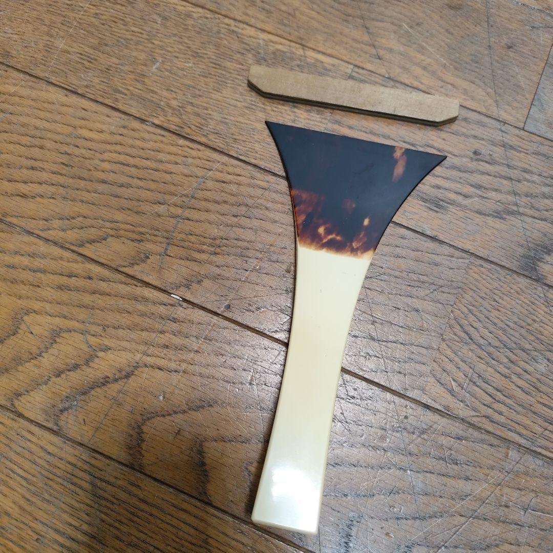 太棹 三味線本体 バチ、ケース付き