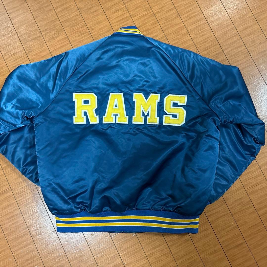 NFL ロサンゼルス・ラムズ サテンジャケット
