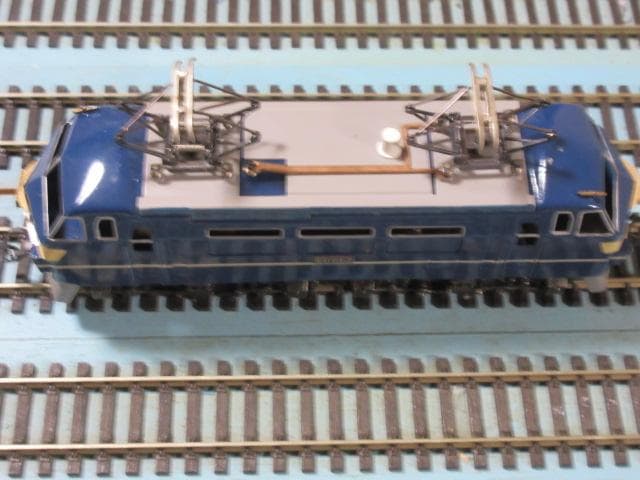 ミニ ブルートレイン列車セット（HOゲージ） （金属製/カツミ・エンドウ製品）