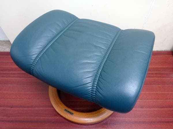 エコーネス ストレスレスチェア用 オットマン グリーン