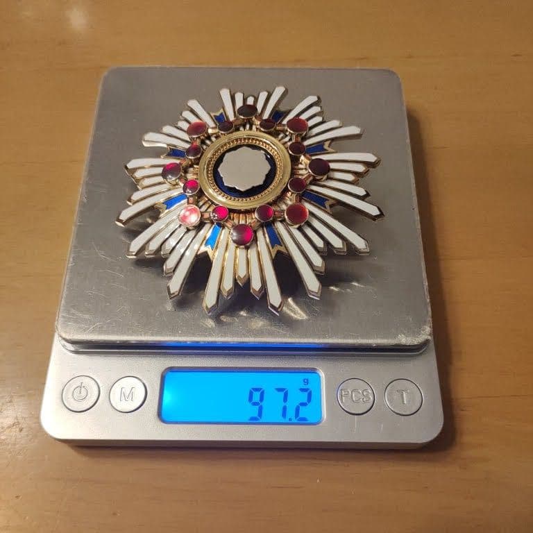 【極美品! 本物保証】勲一等瑞宝章 明治勲章 瑞宝大綬章 昭和後期 勲章 徽章