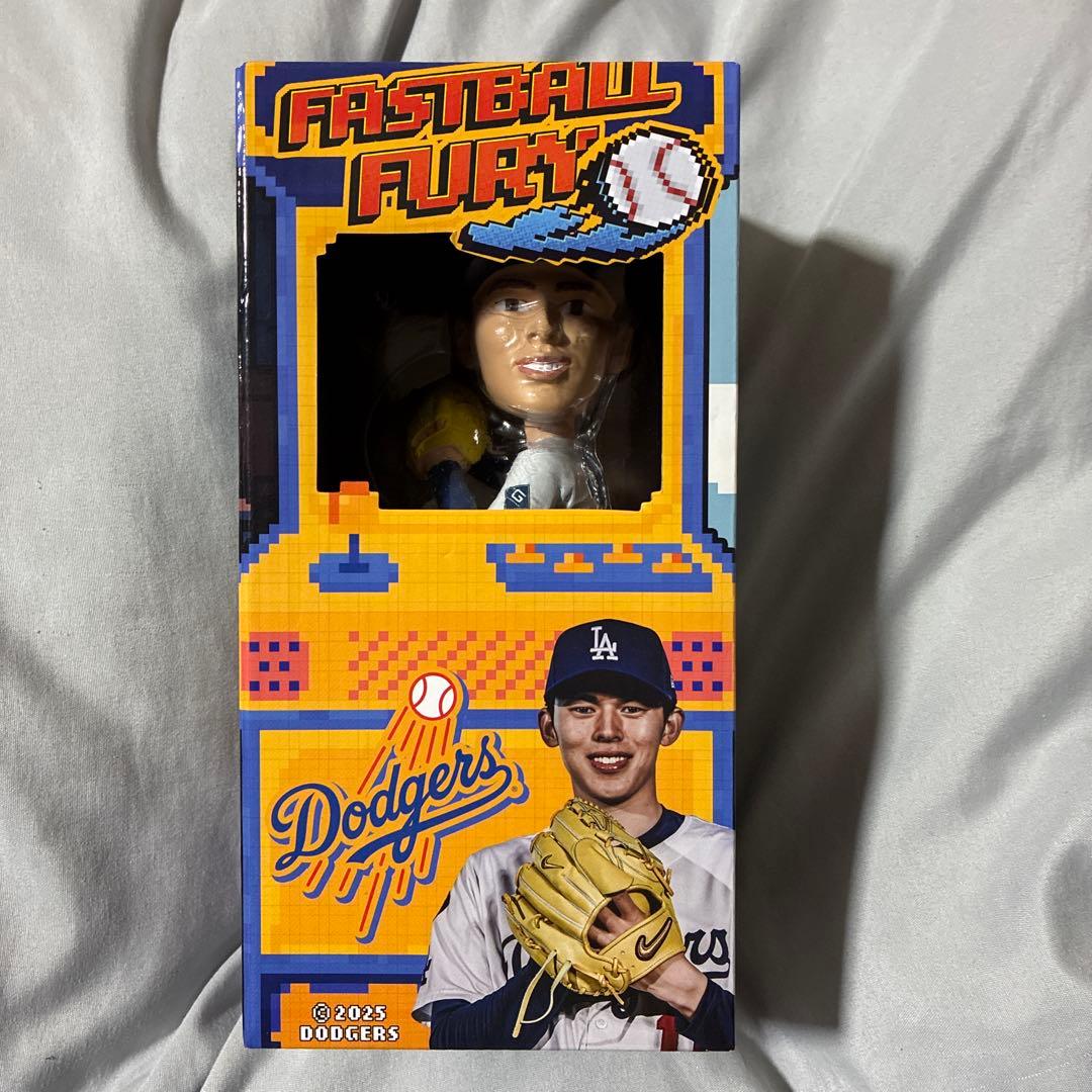 【限定】ドジャース記念品　佐々木朗希ボブルヘッド