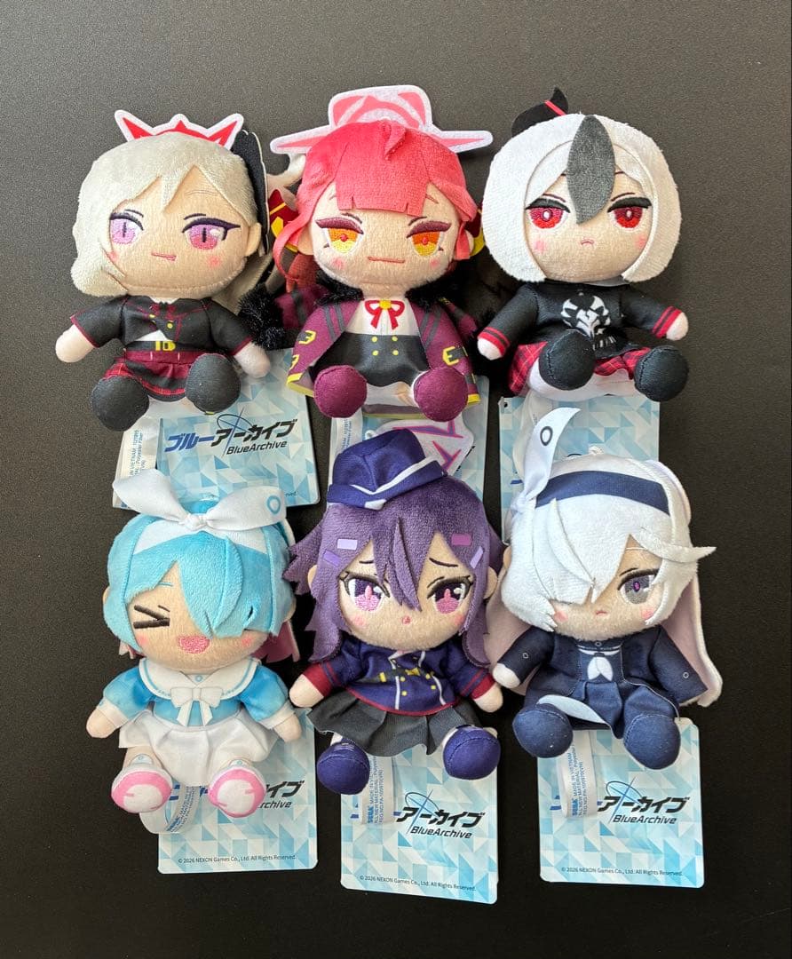 ブルーアーカイブ ミニぬいぐるみ vol.3 4 全6種