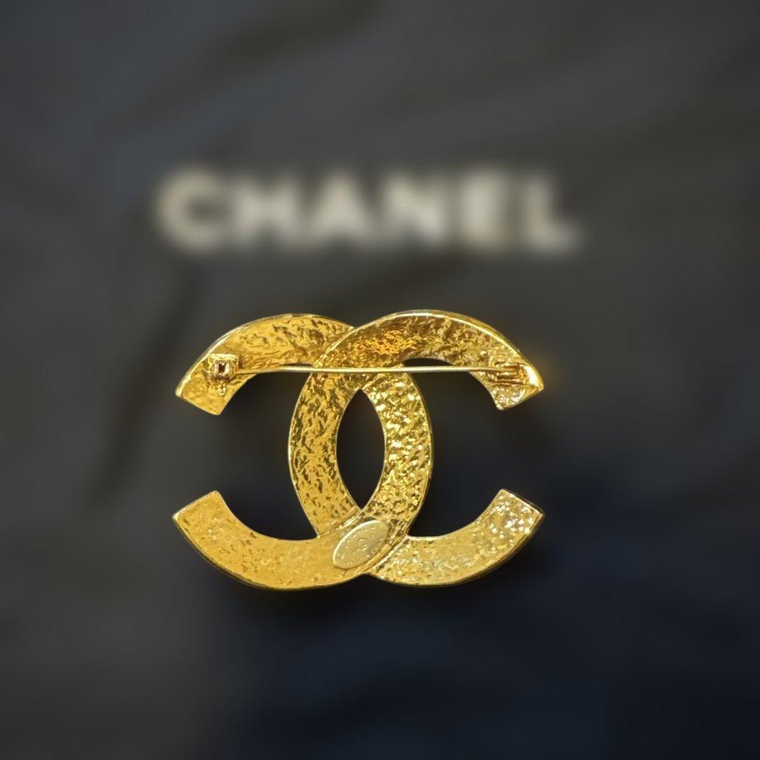 シャネル(Chanel) シャネル ブローチ ココマークメッキゴールドレディース
