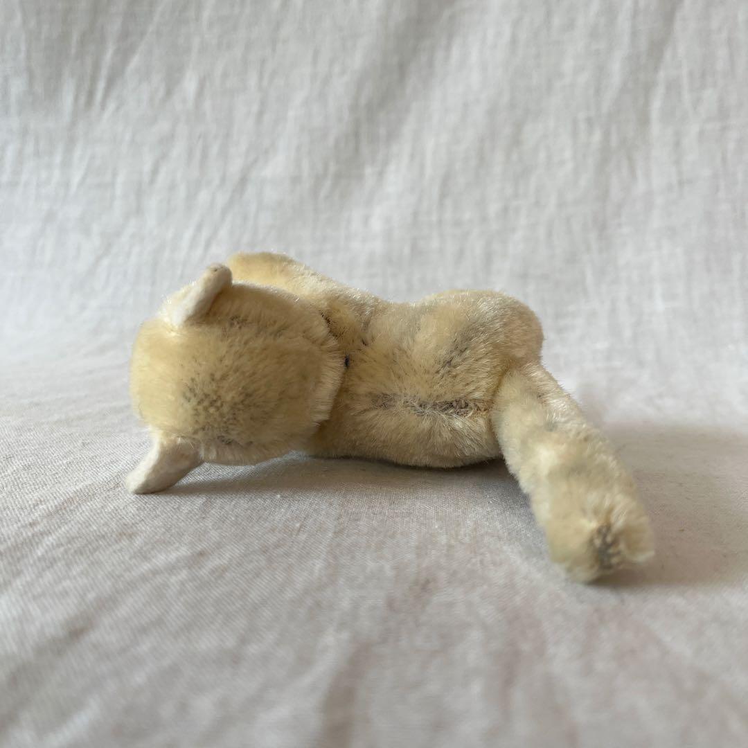 アンティーク　ドイツ　ねこちゃん　ぬいぐるみ