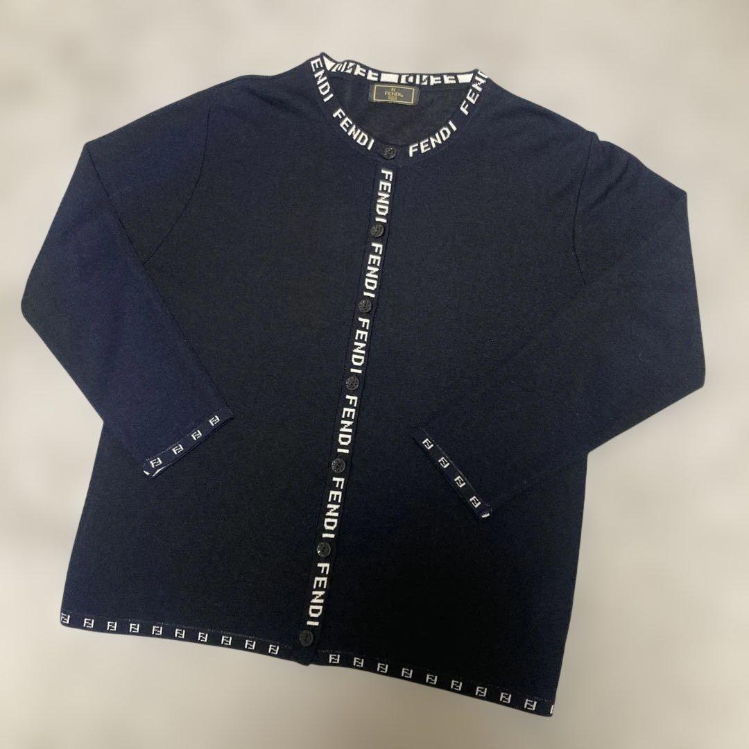 FENDI フェンディ カーディガン FFロゴ