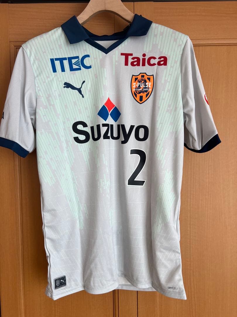 清水エスパルス　ユニフォームXL 山原怜音　レア　2番