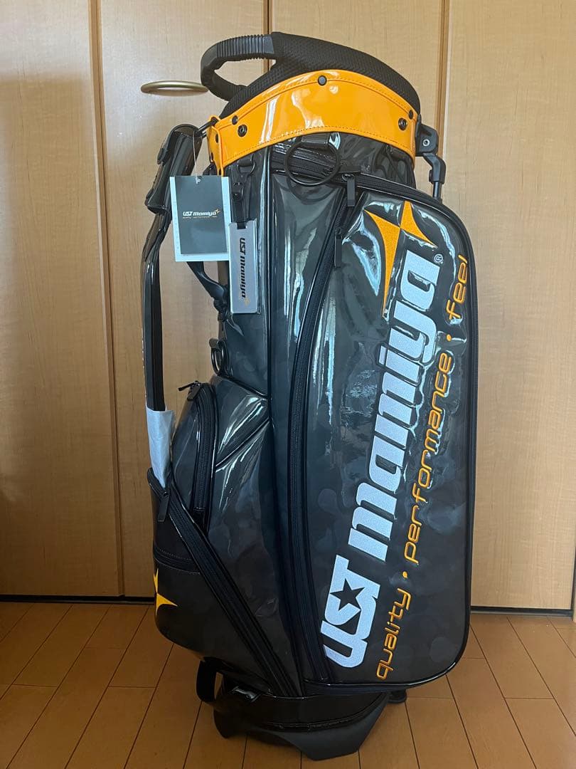 【新品】マミヤ UST Mamiyaオリジナル スタンド型 キャディバッグ