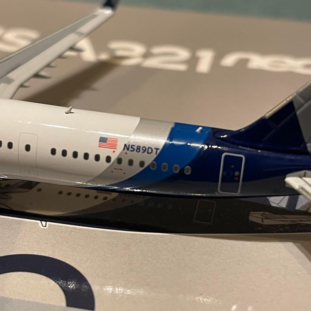 DELTA A321neo デルタ航空 100周年 エアーバス NG 1:400