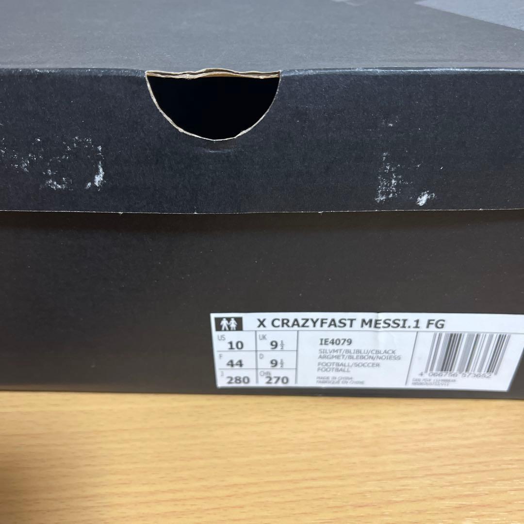 新品 X CRAZY FAST MESSI.1 FG 28cm