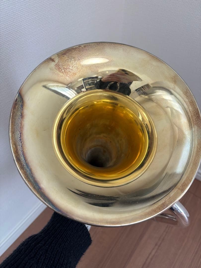 【期間限定】YAMAHAマウスピース テナーホーン 現状品 ケース 吹奏楽 経年