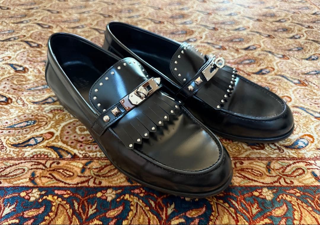 エルメス　モカシン《デスタン》38