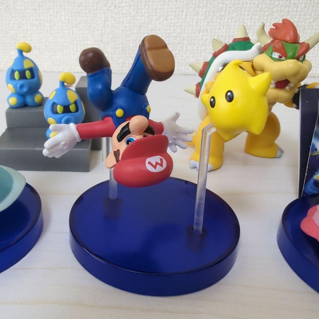 Yujin スーパーマリオギャラクシー デスクトップマスコット 全５種セット