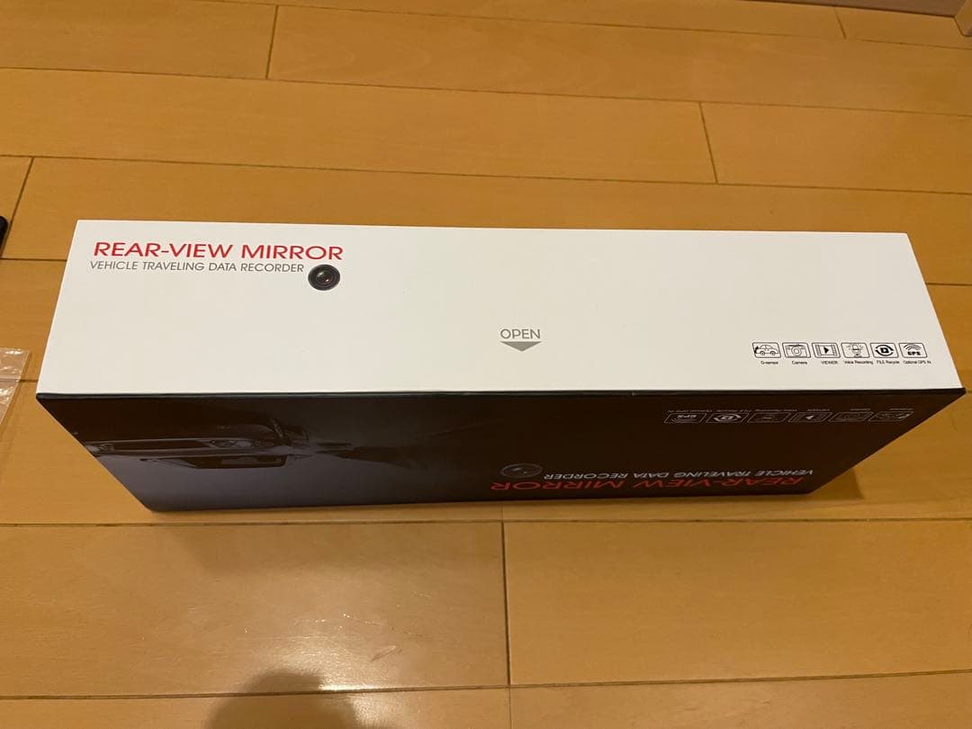 ミラー型ドライブレコーダー4K12インチCarPlay&AndroidAuto