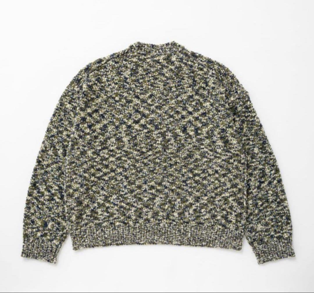 トップス TTTMSW Camouflage pullover knit (GREEN)