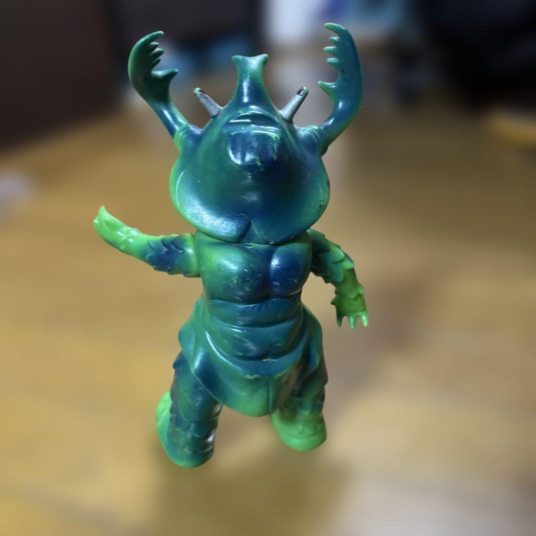 昭和レトロ ブルマァク アントラーソフビ