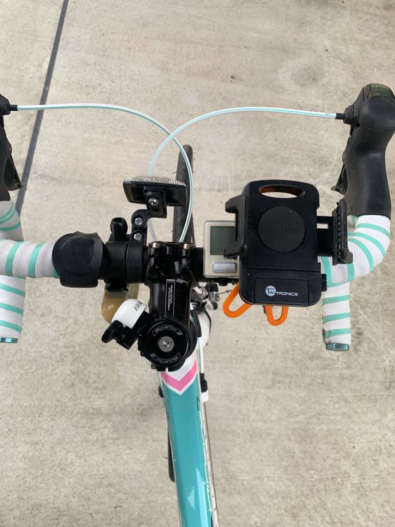 た*び様 Bianchi ロードバイク ホワイト・水色