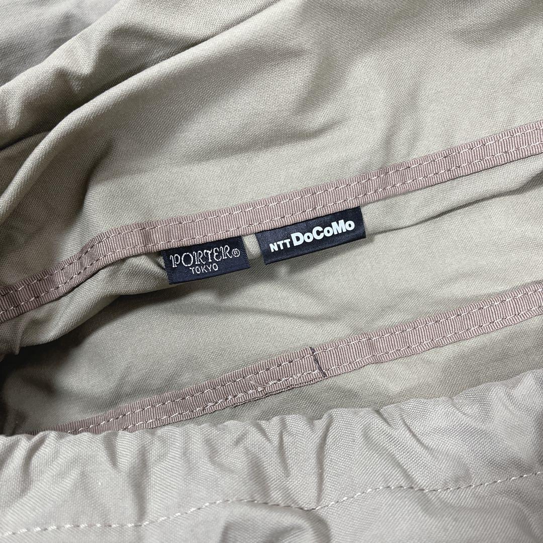 PORTER 【希少】大容量 ショルダーバッグ 巾着 カーキ 旅行カバン