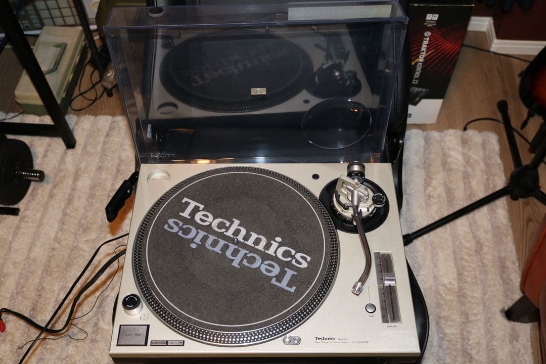 【程度良好動作確認済】Technics SL-1200 MK3Dターンテーブル