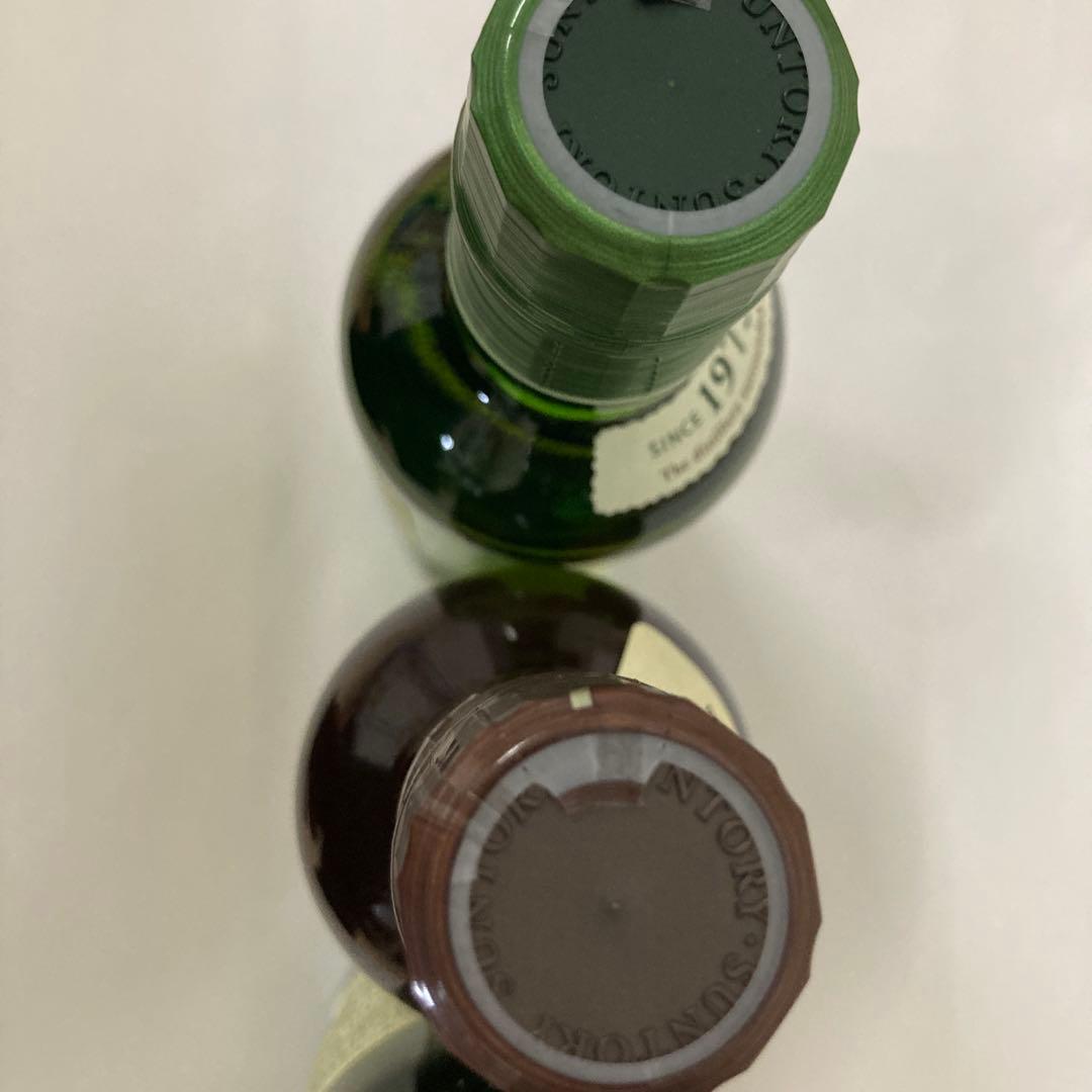 山﨑ウイスキー山﨑と白州 180ml各2本ずつ計4本