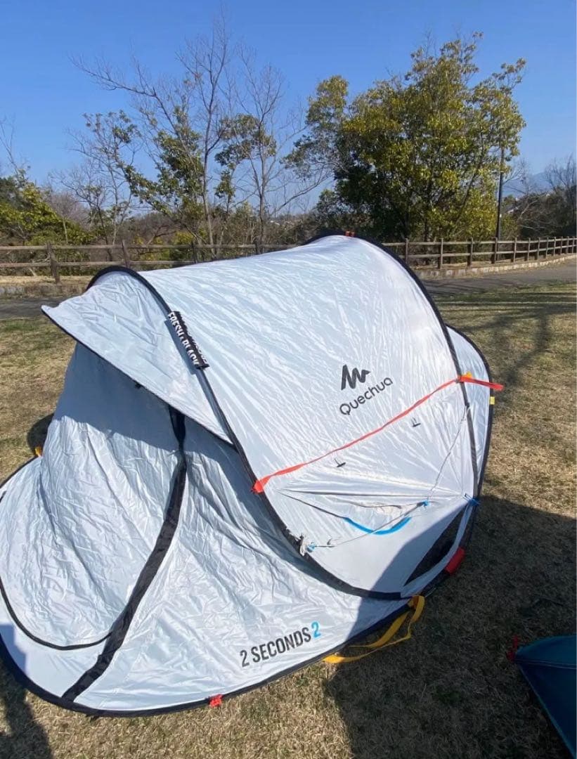 ケシュア　ポップアップテント　2seconds2 flesh&Black