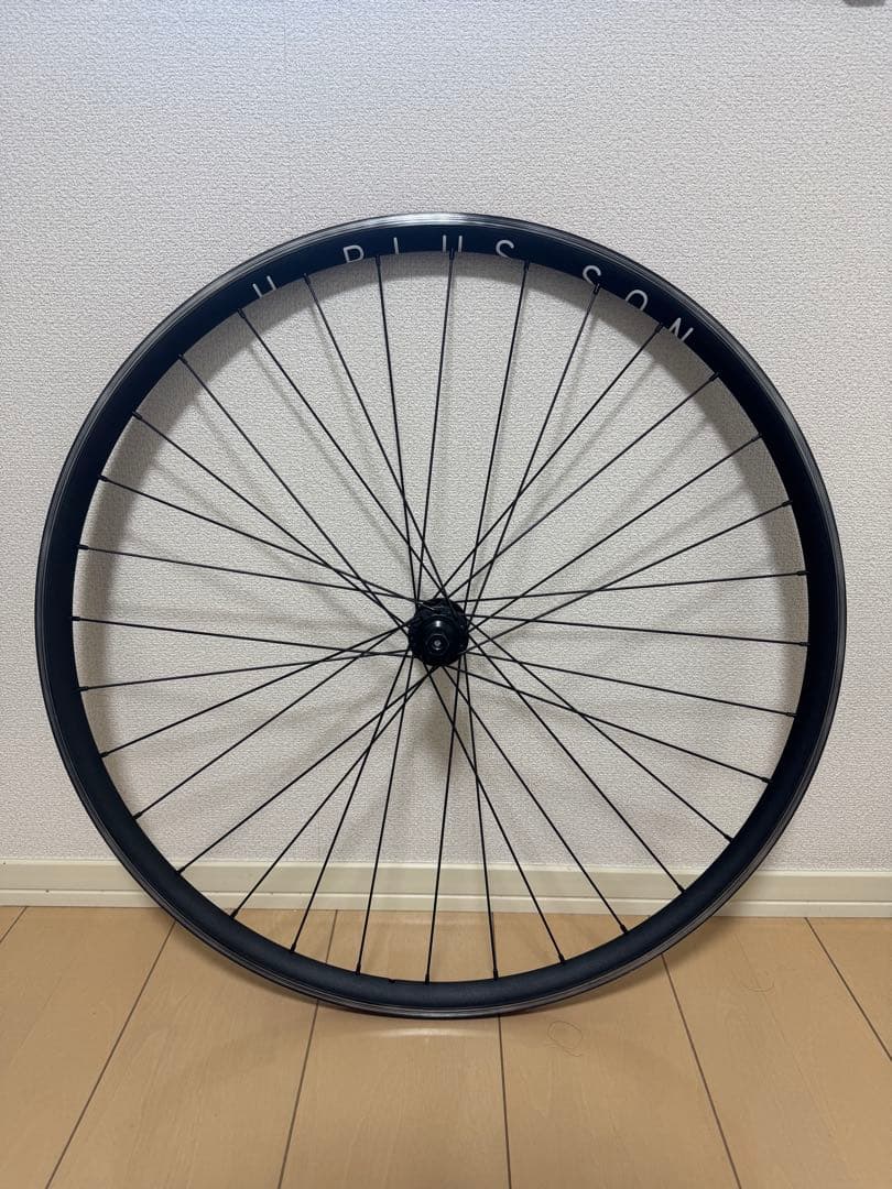 H PLUS SON archetype track wheel 黒 前後セット