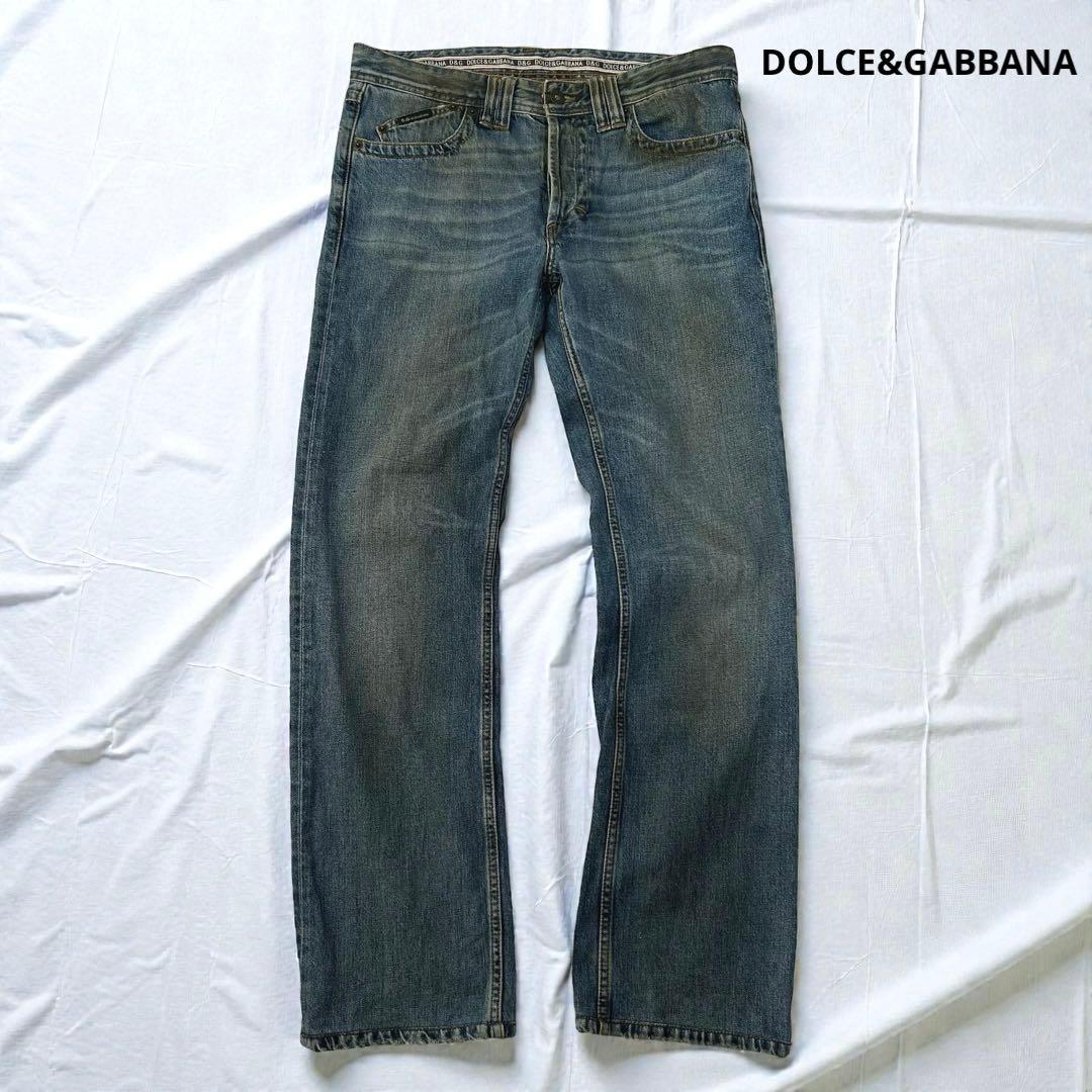 ドルチェアンドガッバーナ デニムパンツ インディゴ 32