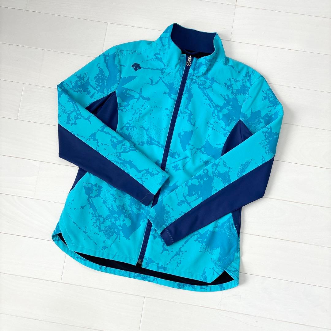 【新品未使用】デサントゴルフ　TSUKIグラフィック ウィンドジャケット　L