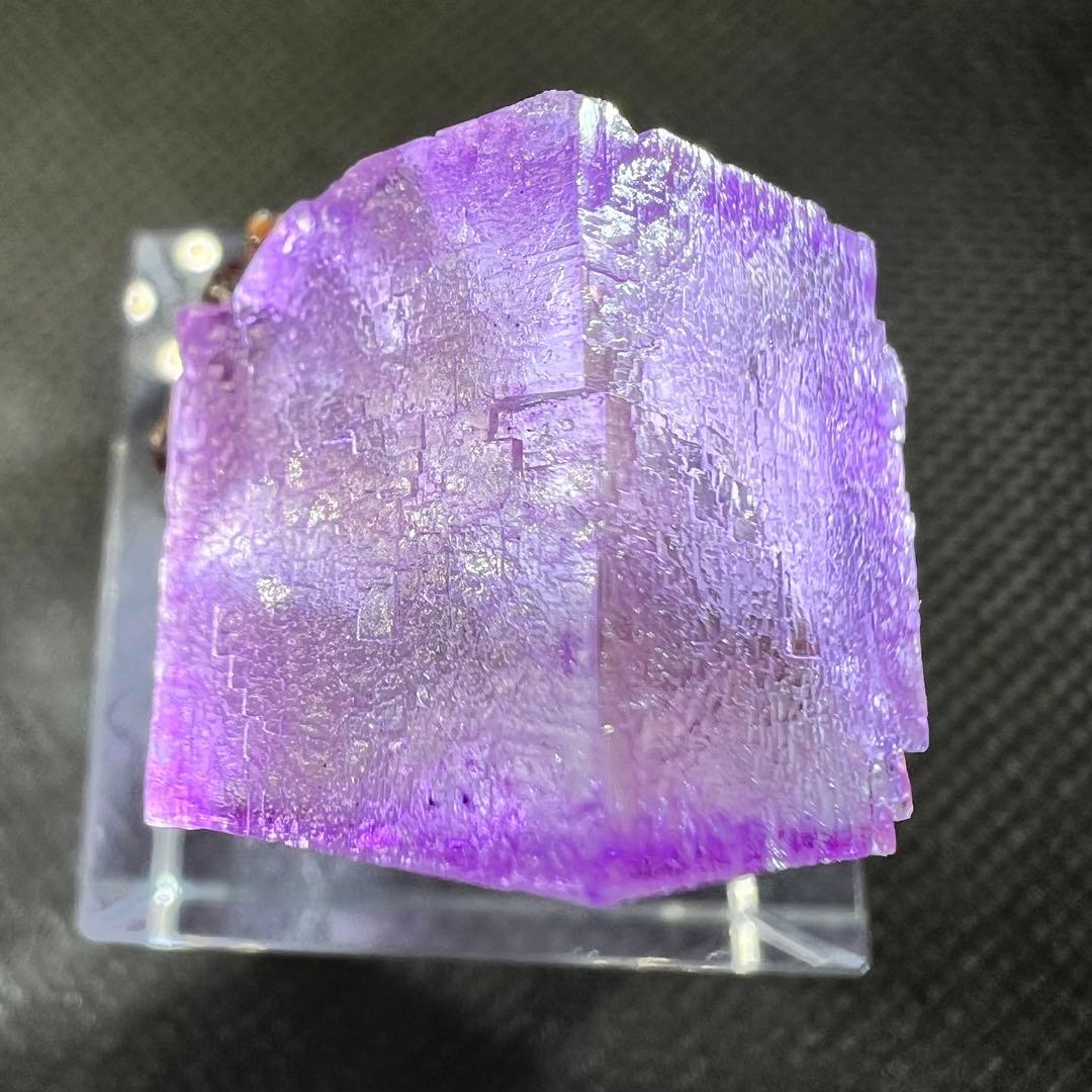 イリノイ産　パープルフローライト　美結晶