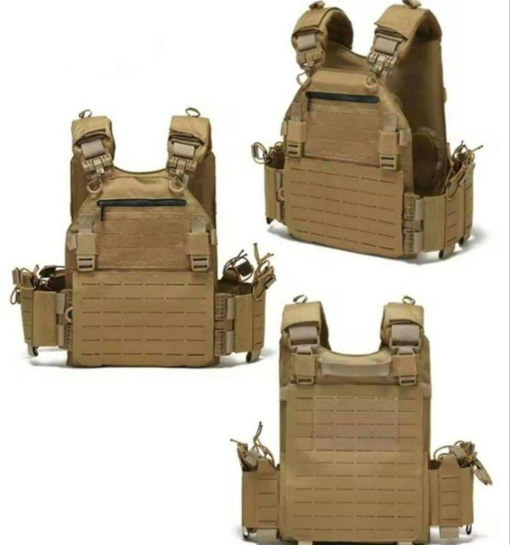 プレートキャリア、 MOELLシステム、 CB(コヨーテブラウン)、プレキャリ