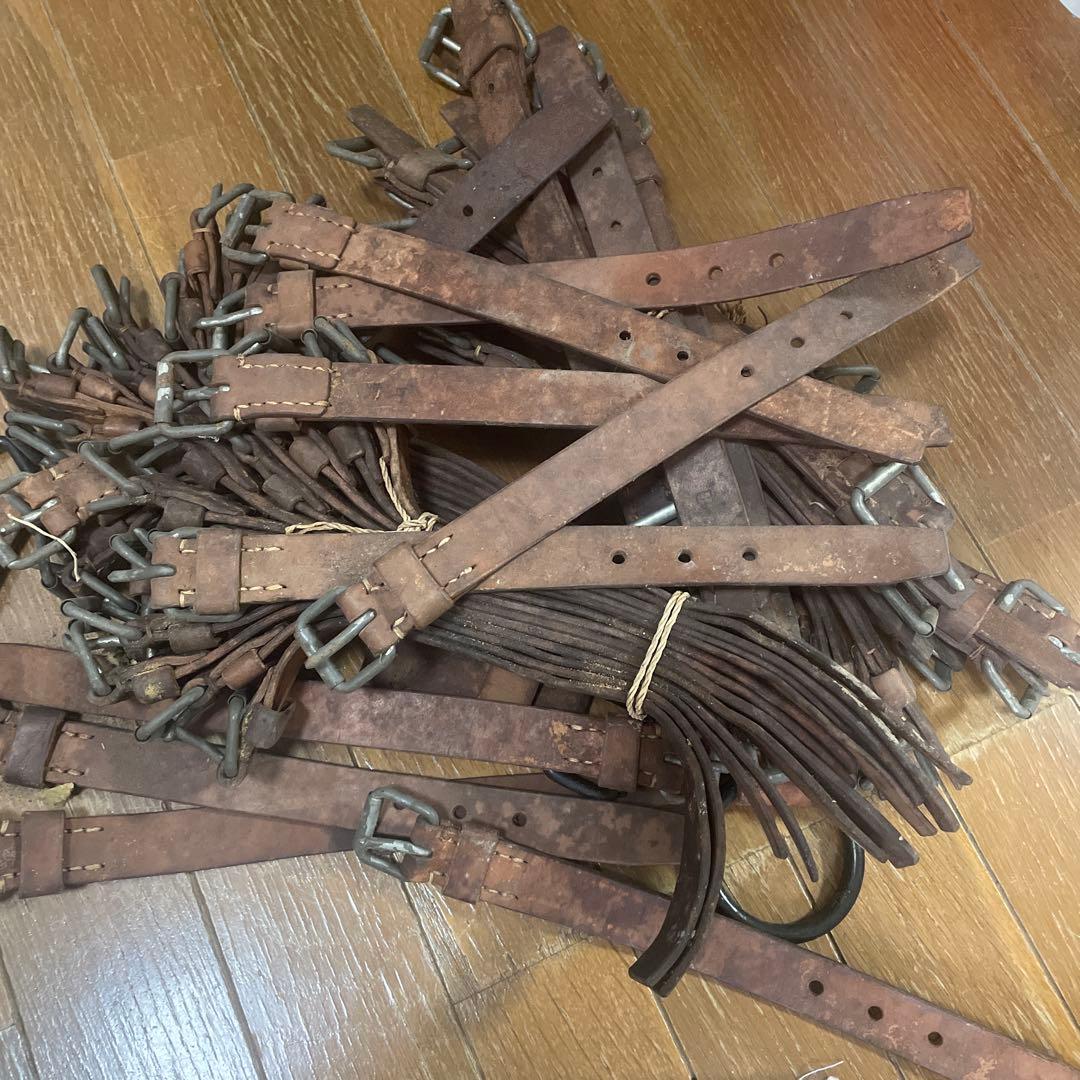 レザー製ベルト多数セット