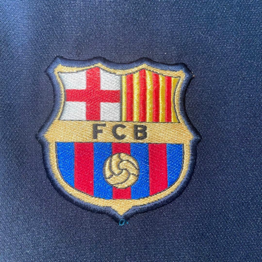 00s NIKE FC Barcelona ナイロンジャケット パンツ セット