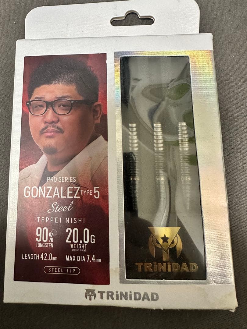 Gonzalez Type5 スティール20g 西哲平選手 ハードダーツ バレル