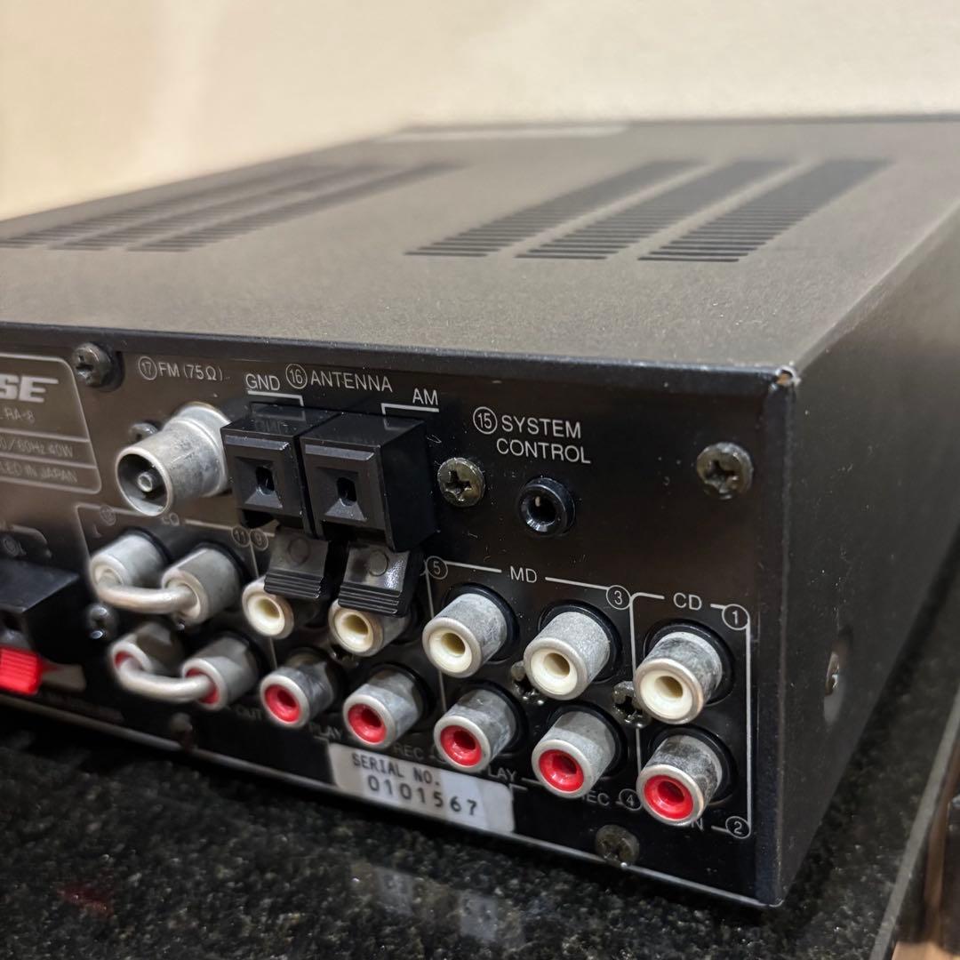 BOSE RA-8 プリメインアンプ　リモコン付き　美音