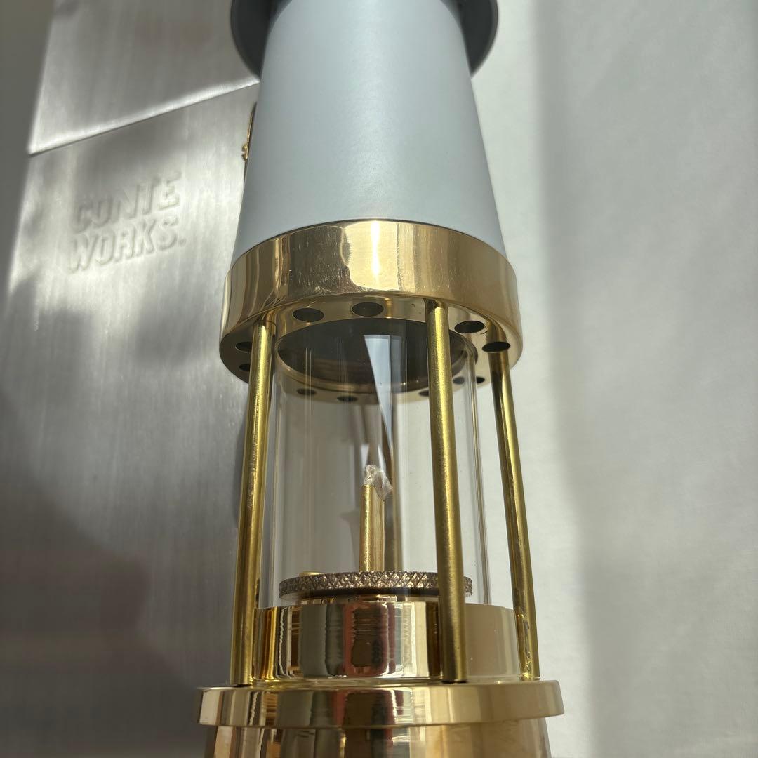 新品未使用　マイナーズランプ　マイナーズランタン シリアルナンバー入　真鍮製