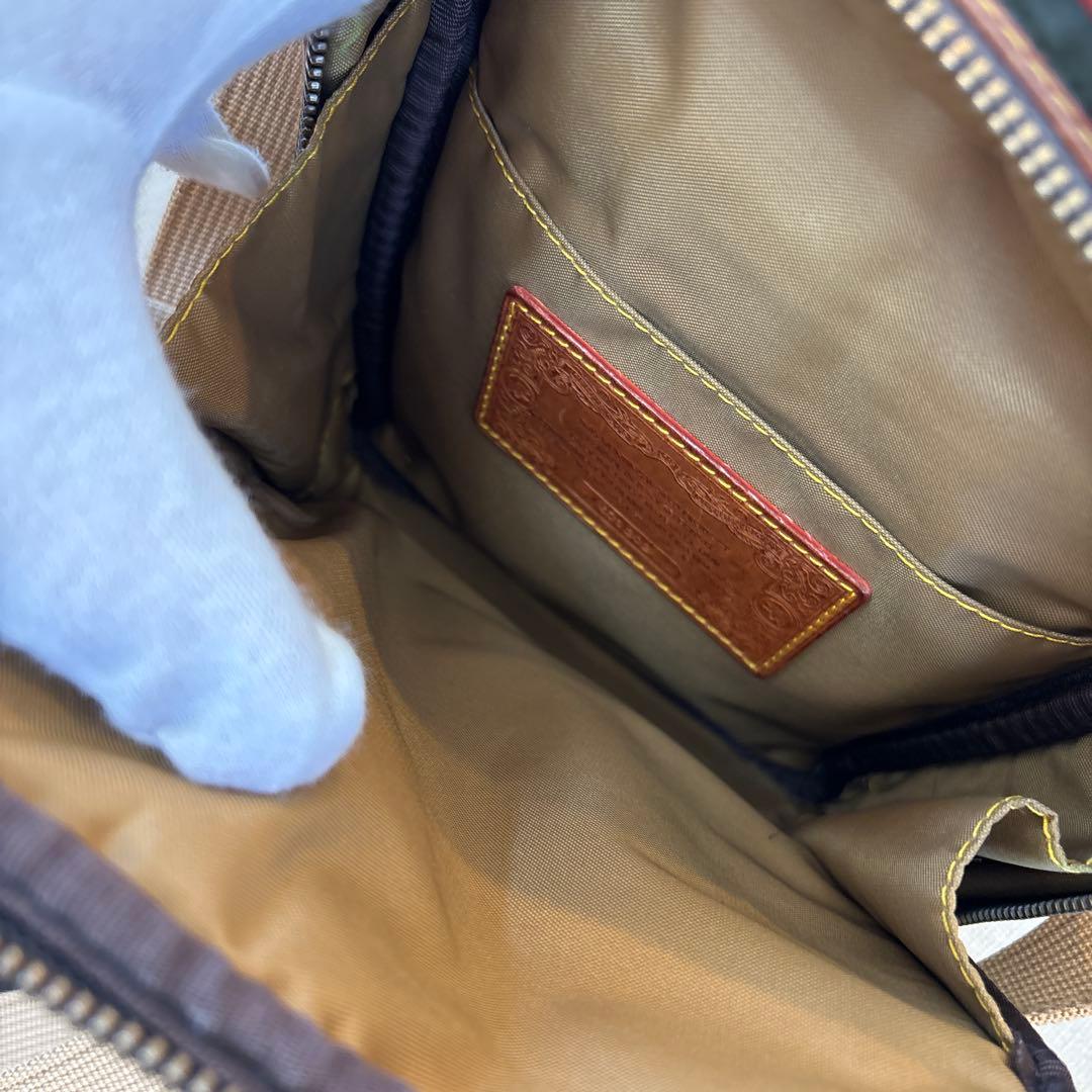 M*I様 ハンティングワールド　ショルダーバッグ　バチュークロス