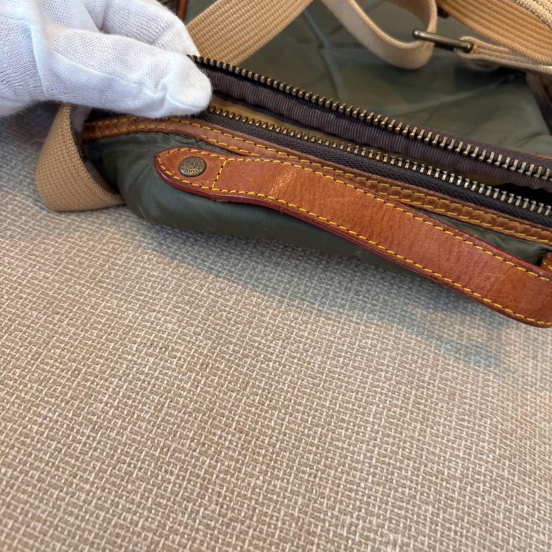 M*I様 ハンティングワールド　ショルダーバッグ　バチュークロス